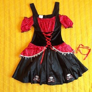 Pirate Dress // Halloween Cosplay Costume S